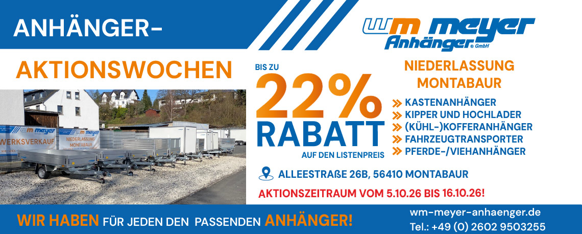 wm meyer Montabaur Anhänger kaufen